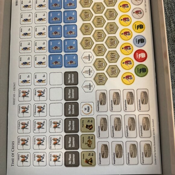 Time of Crisis: The Roman Empire in Turmoil, 235-284 AD (open, unpunched) GMT - Picture 16 of 16